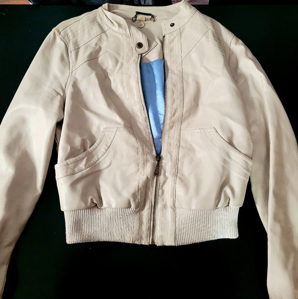 Leather jacket
